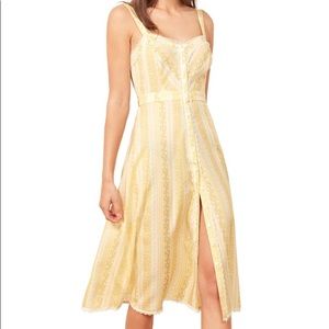 Reformation Sandalwood Midi Dress